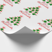 Mele Kalikimaka Zee Turtles Cadeaupapier (Hoek)