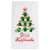 Mele Kalikimaka Zee Turtles Klein Cadeauzakje (Voorkant)