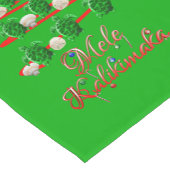 Mele Kalikimaka Zee Turtles Korte Tafelloper (Hoek)