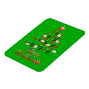 Mele Kalikimaka Zee Turtles Magneet