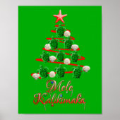 Mele Kalikimaka Zee Turtles Poster (Voorkant)