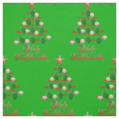 Mele Kalikimaka Zee Turtles Stof (Swatch)