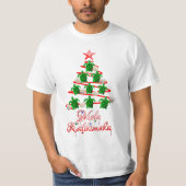 Mele Kalikimaka Zee Turtles T-shirt (Voorkant)