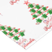 Mele Kalikimaka Zee Turtles Tafelkleed (Gekanteld)