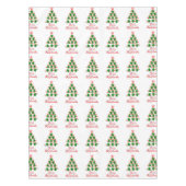 Mele Kalikimaka Zee Turtles Tafelkleed (Voorkant)