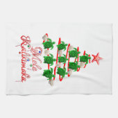 Mele Kalikimaka Zee Turtles Theedoek (Horizontaal)