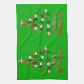 Mele Kalikimaka Zee Turtles Theedoek (Verticaal)