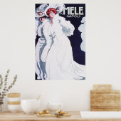 Mele Napoli Art Nouveau Poster (Keuken)