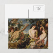 Meleager en Atalanta (olie op canvas) Briefkaart (Voorkant / Achterkant)