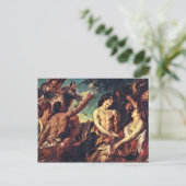 Meleager en Atalante door Jacob Jordaens Briefkaart (Staand voorkant)
