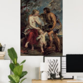 Meleager en Atalante Poster (Thuiskantoor)