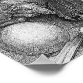 Melencolia Print van Albrecht Durer (Hoek)