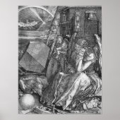 Melencolia Print van Albrecht Durer (Voorkant)