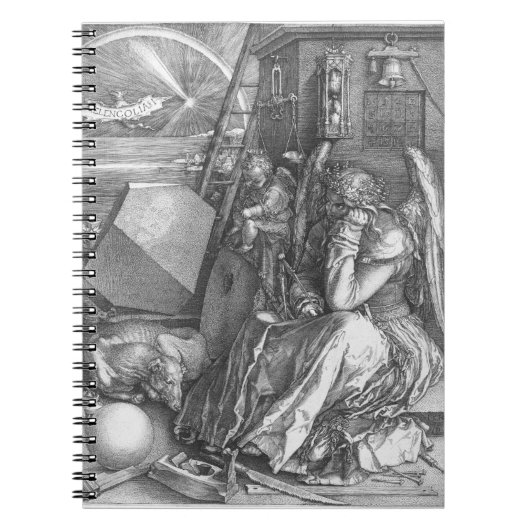 Melencolia van Albrecht Dürer Notitieboek (Voorkant)