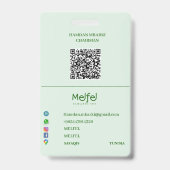 MELFEL BADGE (Achterkant)