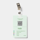 MELFEL BADGE (Achterkant met clip)