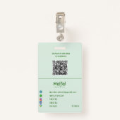 MELFEL BADGE (Achterkant met clip)