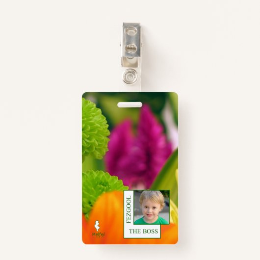 MELFEL BADGE (Voorkant met clip)