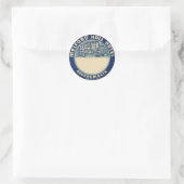 Melford Hall Hotel Ronde Sticker (Tas)