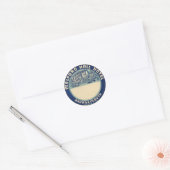Melford Hall Hotel Ronde Sticker (Envelop)
