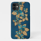 Melia Hawaiian Plumeria Faux Case-Mate iPhone Case (Achterkant)