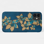 Melia Hawaiian Plumeria Faux Case-Mate iPhone Case (Achterkant (horizontaal))