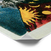 Melies ~ Franse Magische  Magische Wet Poster (Hoek)