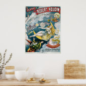 Melies ~ Franse Magische  Magische Wet Poster (Keuken)