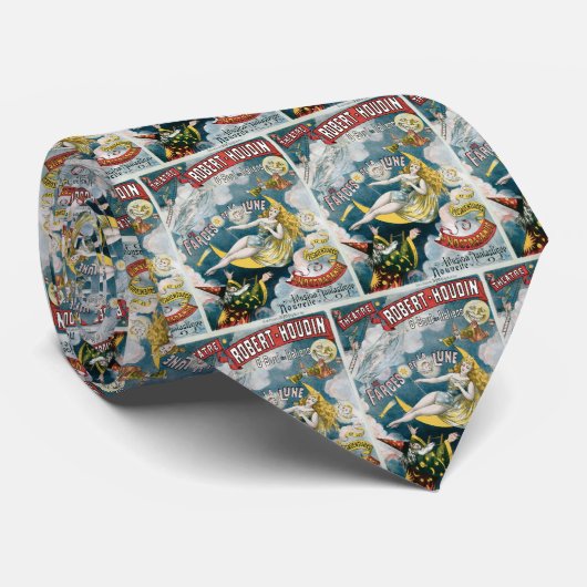 Melies ~ Franse Magische  Magische Wet Stropdas (Opgerold)