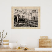 Méliès Le Voyage dans la Lune Tableau 5 Poster (Keuken)