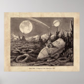 Méliès Voyage dans la Lune Tableau 10 Poster (Voorkant)