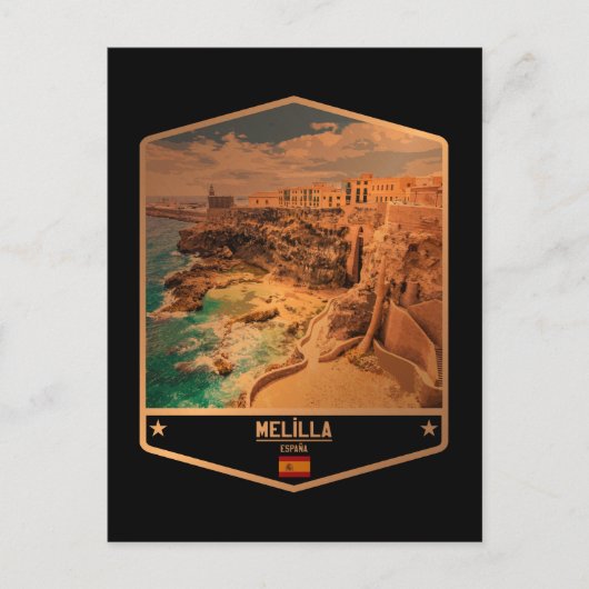 Melilla Briefkaart (Voorkant)