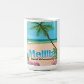 Melilla: Poster van de Spaanse autonome stadsreis. Magische Mok (Midden)