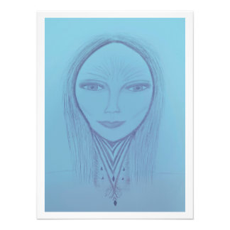 Melina Galactic Being Foto Afdruk