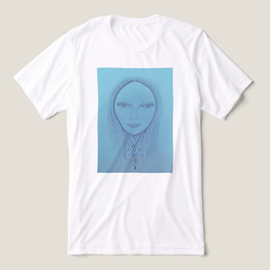 Melina Tri-Blend Shirt (Design voorkant)
