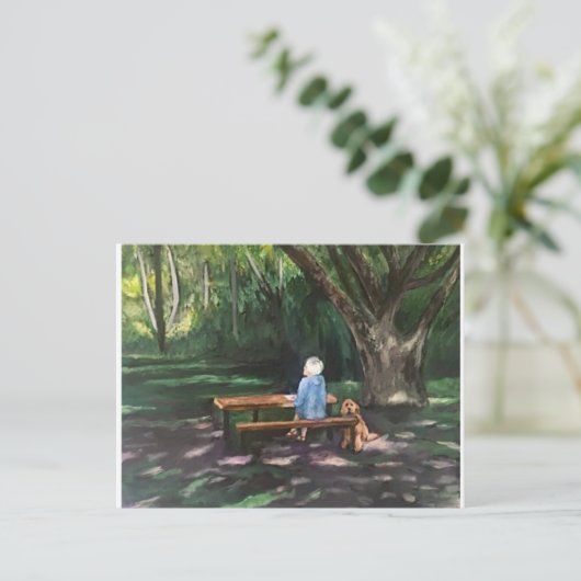 Melinda en Doolin Briefkaart (Staand voorkant)