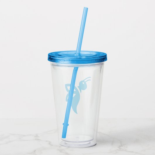 Melissa Acryl Drinkbeker (Achterkant)