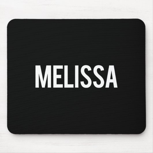 Melissa - Cool New Funny Name Fan Gift Tee  Muismat (Voorkant)