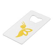 Melissa Creditkaart Flessenopener (Voorkant Gekanteld)