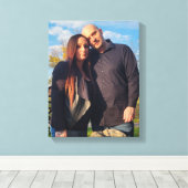 Melissa en Steve Canvas Afdruk (Insitu (Houten vloer))