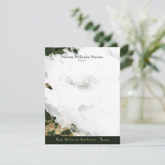 Melissa Flat Kaart 1 (Staand voorkant)