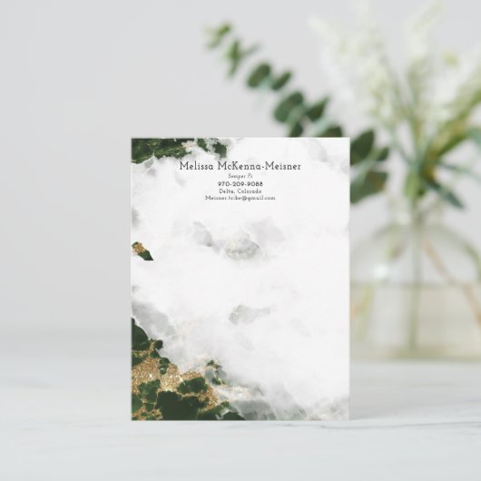 Melissa Flat Kaart 3 (Staand voorkant)