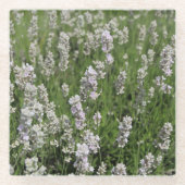Melissa Lavender Glazen Onderzetter (Voorkant)