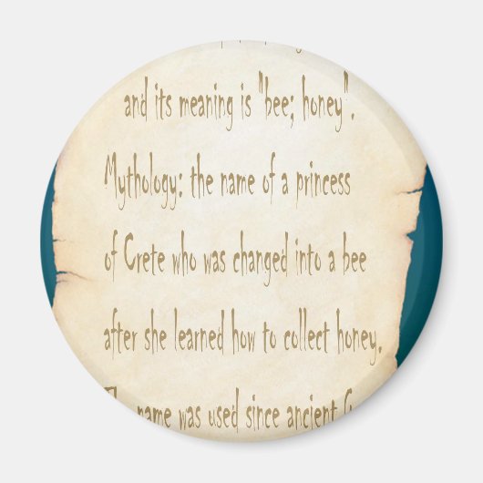 Melissa Magneet (Voorkant)