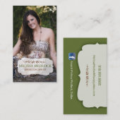 Melissa Medlock Contactkaartje (Voorkant / Achterkant)