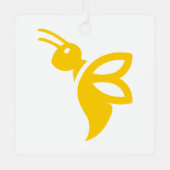 Melissa Metalen Ornament (Voorkant)