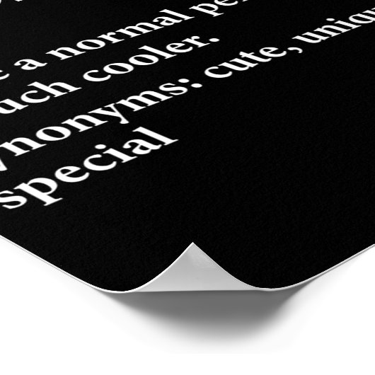 Melissa Name Definition Poster (Hoek)