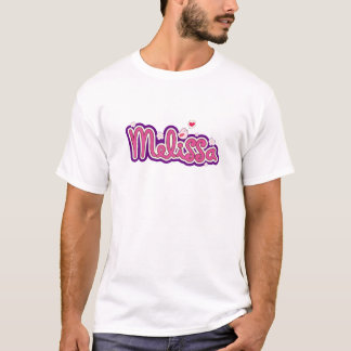 Melissa Name Personalized T-shirt