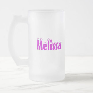 Melissa-Name Style-Frosted Mok