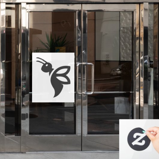 Melissa Raamsticker (Kantoordeur)